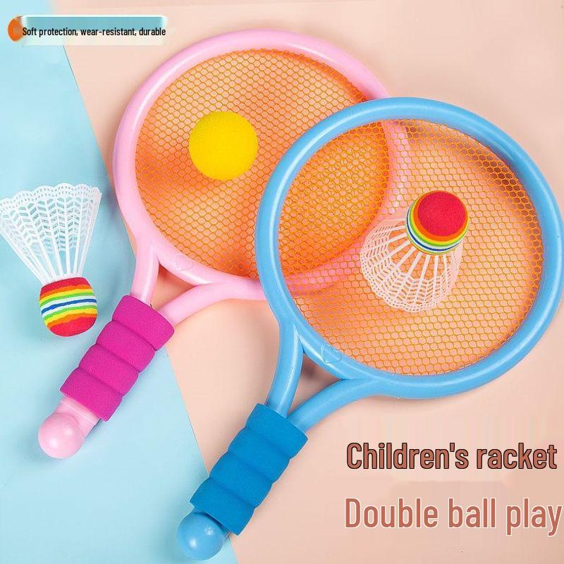 Children's Badminton Rackets: Outdoor Toy for Boys and Girls, Parent-Child Interactive Sports Equipment