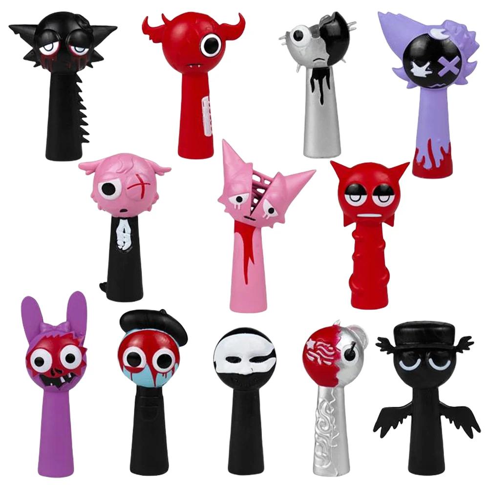 12Pcs/Set Colorful Toys Horror Game Toys Cartoon Cute Figures Collectible For Kid Birthday Gift Children Dolls
