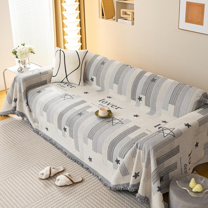 

Чехол для дивана из синели, ткань, полотенце, подушка для сиденья дивана, универсальный чехол для дивана Four Seasons, защита от кошачьих царапин, полное покрытие, нескользящая подушка для сиденья 180*130cm