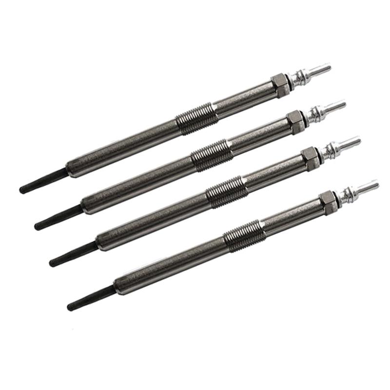 4Pcs Turbo Diesel Heater Glow Plugs Heater Parts For Ssangyong Actyon & Sports Kyron Rexton 6641590001 A6641590001