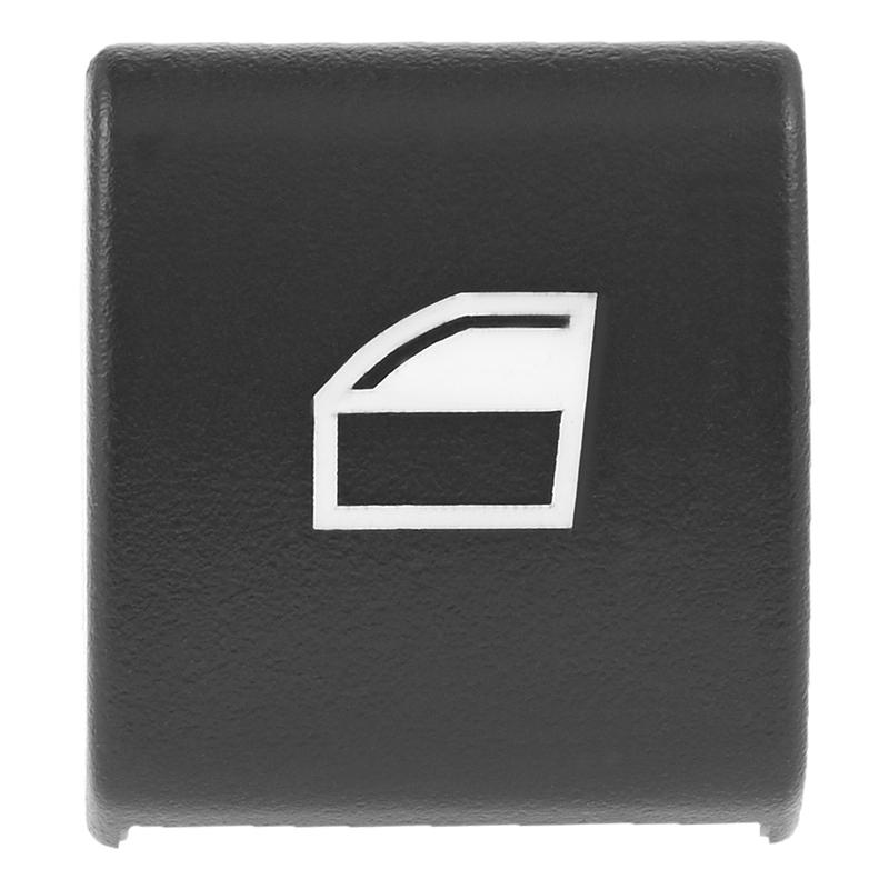 1Pc Black Window Adjustment Switch Button Cover 61318381514 Car Interior Window Switch Button For BMW 3 SeriesE46 1997-2000