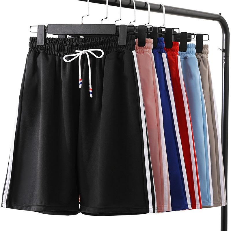 Summer Sweatpants Female Student Casual Shorts Female Wide Leg Pants Running Pants