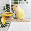 Interactive Bird Cage Feeder Wear-resistant Bird Perch Stand Parrot Wood Perch  Exercise