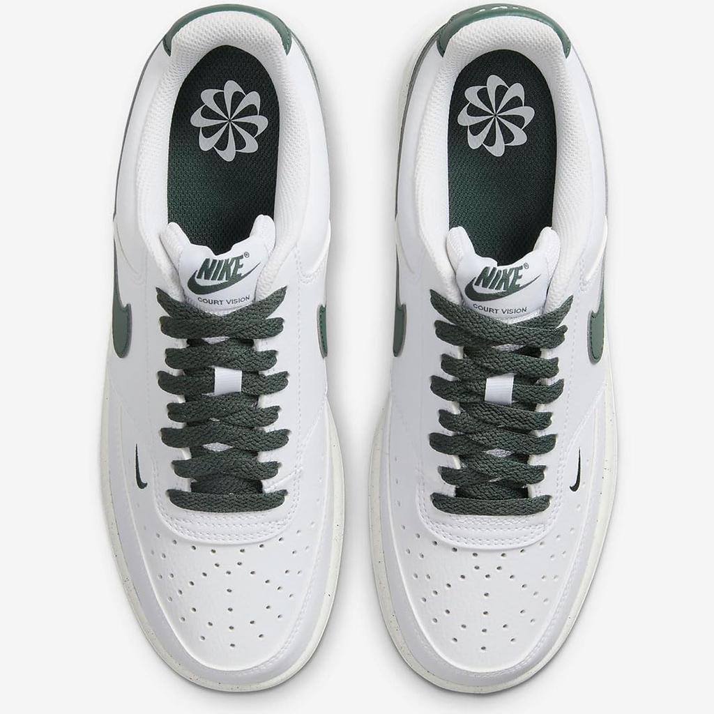 Nike Court Vision Low Next Nature VISION LOW Green Japan Size [COURT NN] White/Stadium Green/Sail/Vintage FV9952-101 22.0cm