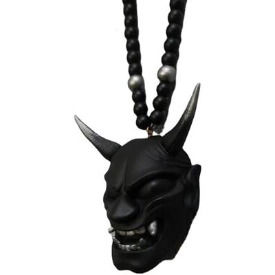Ornement Suspendu Diable Japonais Ornement Démon Assassin Samouraï, Charme de Rétroviseur de Voiture avec