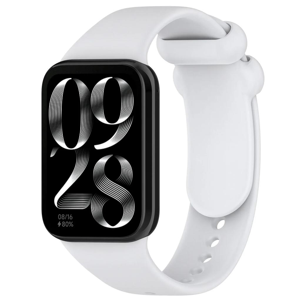 Silicone Strap for Xiaomi Mi Band 9/8 Pro Original Replaceable Wristband for Redmi Watch 5/4 Bracelet Watchband Belt Accessories