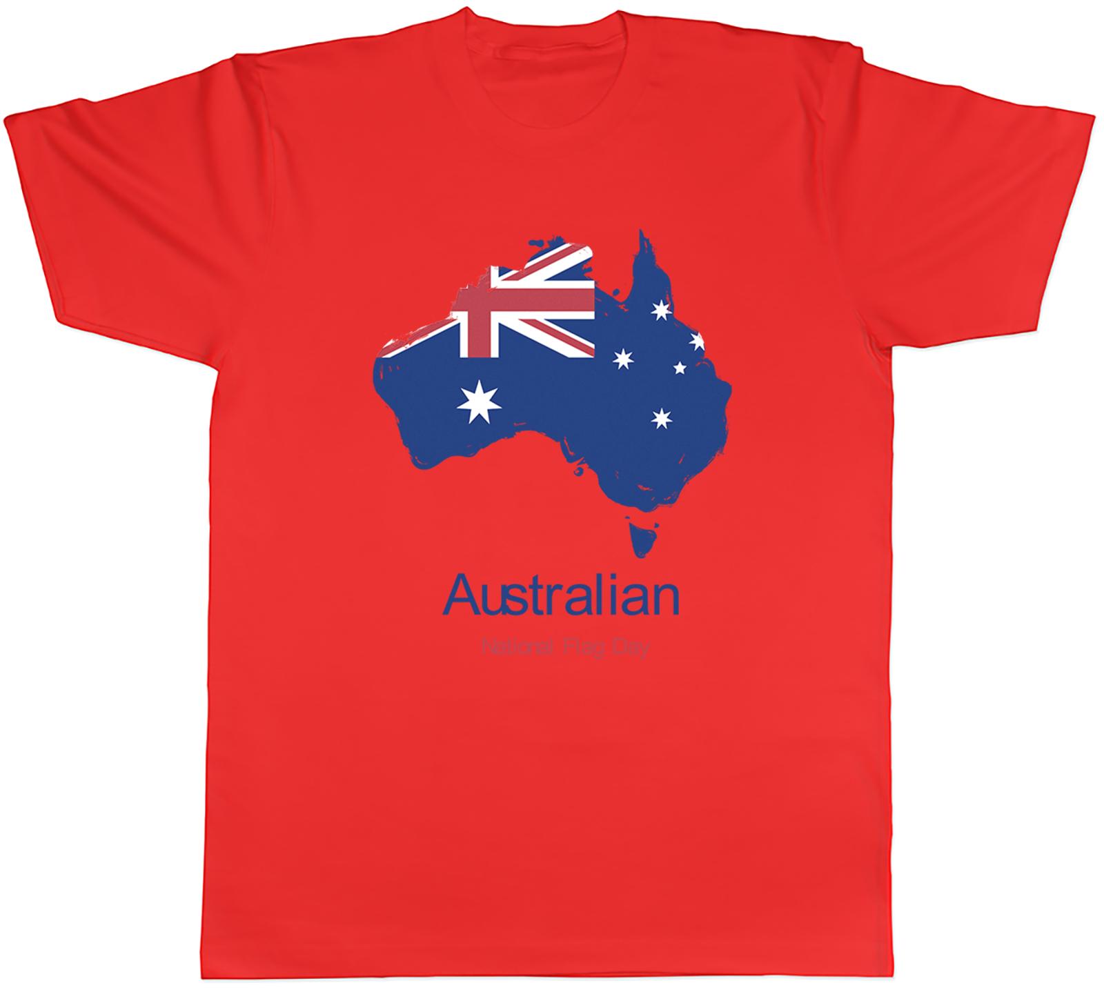 Australian National Flag Day Unisexs TShirt Love Australia Tee Gift S