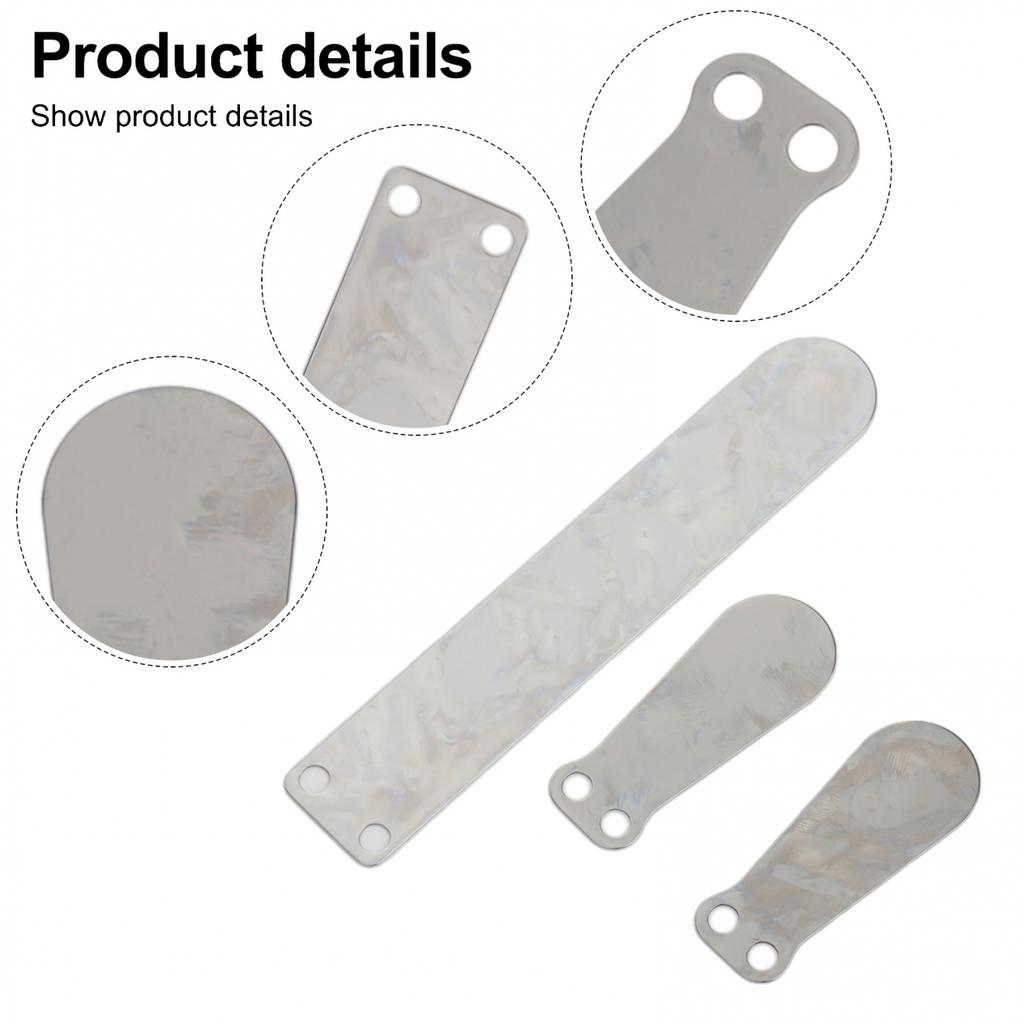 3pcs Silent Oil Air Compressor Pump Head Valve Plates Belt Piston Machine