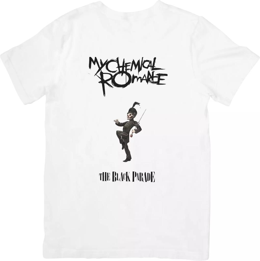 My Chemical Romance Music Fit for Men & Women Quality Cotton T-Shirt White.