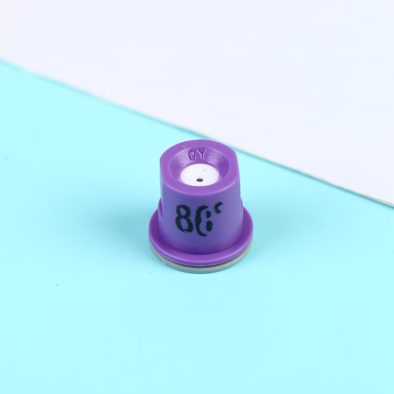 Ceramic Core 80 Degree Agricultural Sprayer Nozzle Ceramic Core Anti-drip Ceramic Hollow Cone Nozzle High Pressure Mist Nozzle