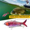 Robotic Fishing Lure USB Charging Multi Jointed Swimbait Smart Auto Swimming Fishing Baits Fishing Accessories For Outdoor