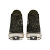 Converse Chuck Taylor All Star 1970s Rock Texture Jacquard Comfortable Versatile High-Top Canvas Shoes Unisex Sneakers Black Green A01405C