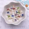 50pcs Resin Colorful Mini Kawaii Cartoon Rabbit Art Nail Flat back Stone Applique DIY Wedding Scrapbook Decor Crafts Accessories