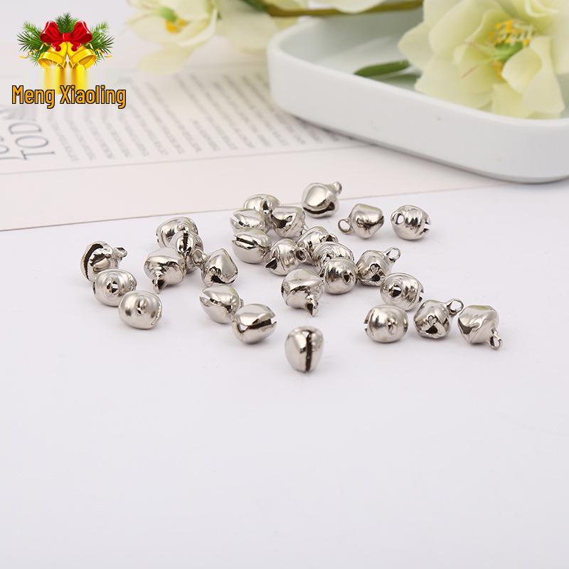 Colorful Metal Retro Christmas Bell Pet Jewelry Accessories