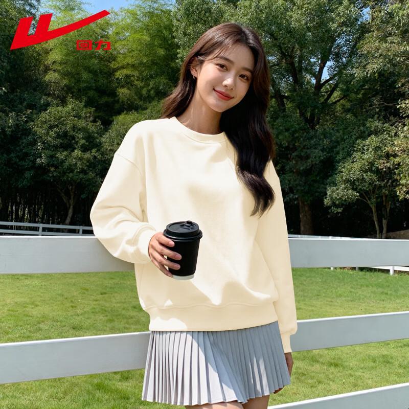 Warrior Women's Oversized Solid Color Sweatshirt