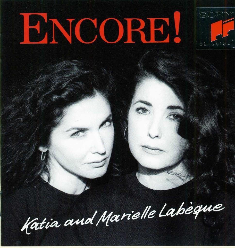 CD LABEQUE (KATIA & MARIELLE) - Encore masterpiece collection Japan Classical Used