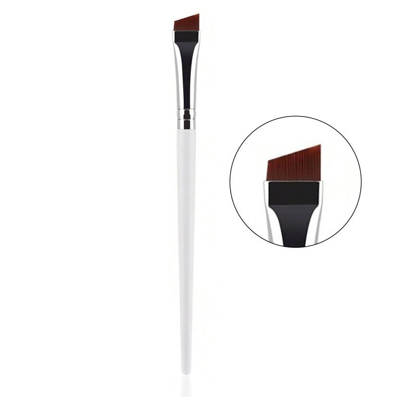 

Source Fine Angle Eyeliner Brush Elbow Eyeliner Brush Detail Brush Sickle Eyebrow Brush Blade Aegyo sal Fiber Hair
