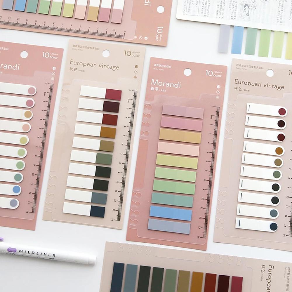 Sticky Notes Planner Stickers Bookmark Page Markers Paper Stickers Index Memo Pad Flags Tabs