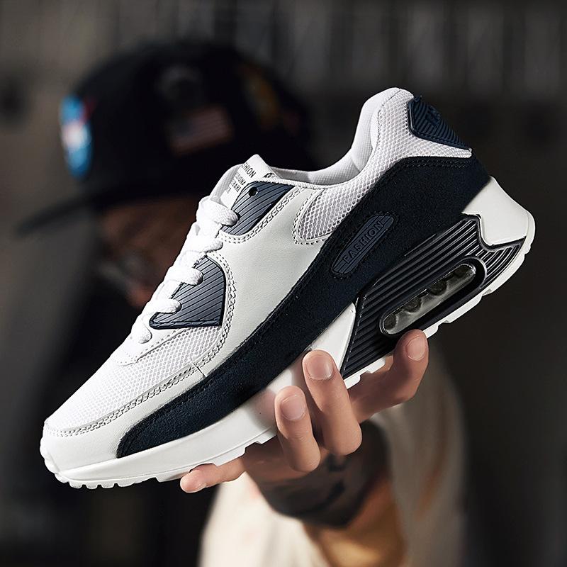 

2019 пара сетчатых кроссовок на воздушной подушке со шнуровкой одиночные кроссовки из сетки один ботинок 38