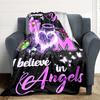 1pc To Mom I Love Blanket - Perfect Gift for Birthdays, Christmas & Halloween- Soft, Warm & Versatile yy250909181