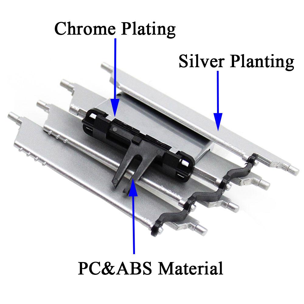 Front Dash Center Left Right AC Air Vent Grille Repair Kit Silder Clip Tab For Mercedes Benz Sedan W212 E260 E350