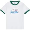 Soft Comfortable Cool Cartoon Round Neck Short Sleeve T-Shirt Women Tops 638988-02