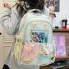 Cute Girl School Bag Junior High School Birthday Is a Pain Bag In the Transparent Bar Ins Style Backpack Large Capacity Class Backpack