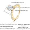 18K Gold Platin Ovaler Moissanit Verlobungsring S925 Silber Mikro-Inlay Pavé Seitenstein Damen Luxus Hochzeits Versprechensring