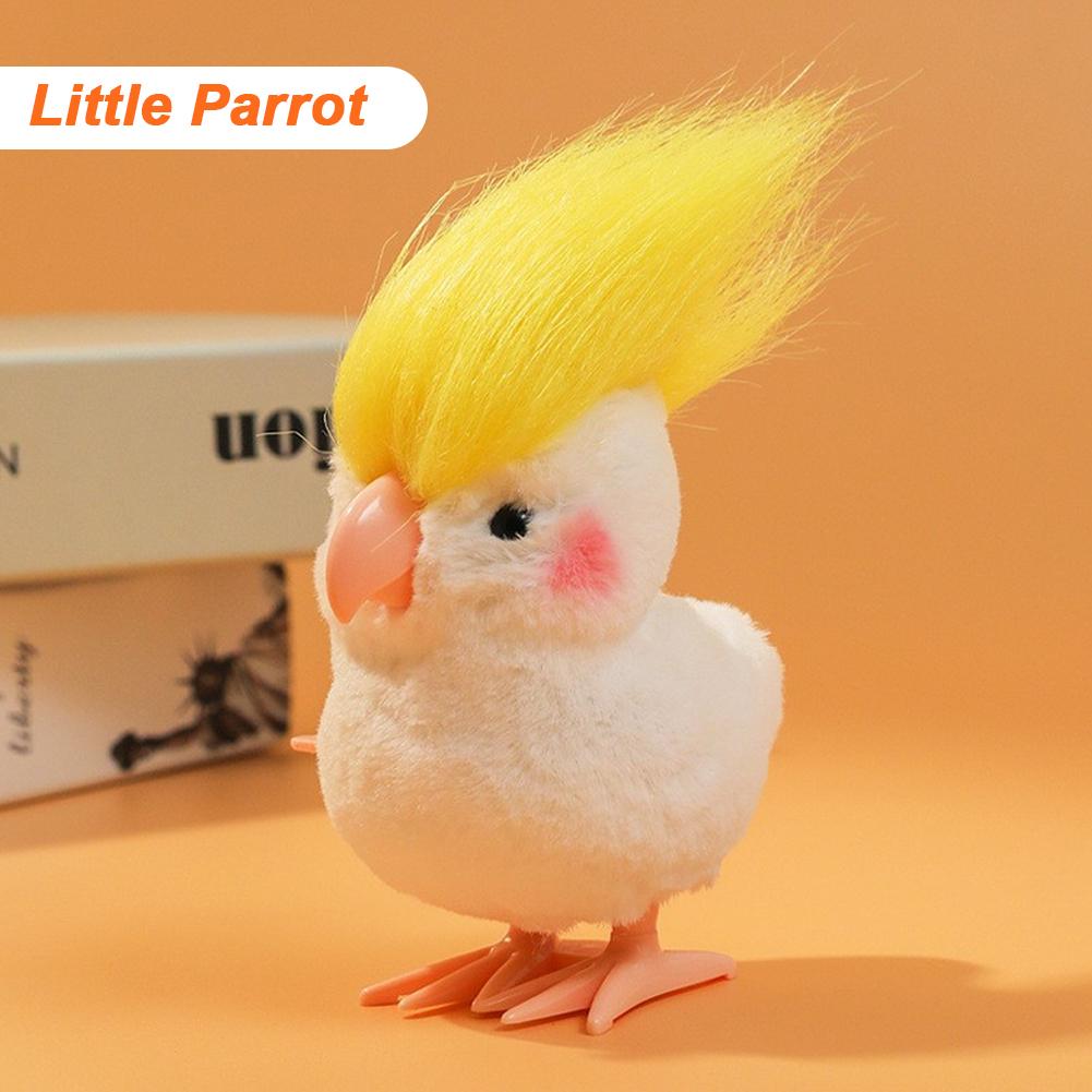 Plüsch-Wind-Up-Küken, Springen, Gehen, Hüpfen, Cartoon-Plüsch-Huhn, Uhrwerk-Kaninchen, Gehen, Küken, Spielzeug, Baby, Spielen, Spielzeug