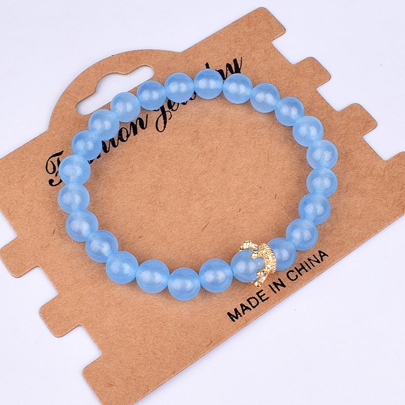 2pcs Charm Paired Bracelets Men Sets Crown Women's Bracelets Natural Stone Beads Wristband Couple Bracelet Gifts Friends Jewelry