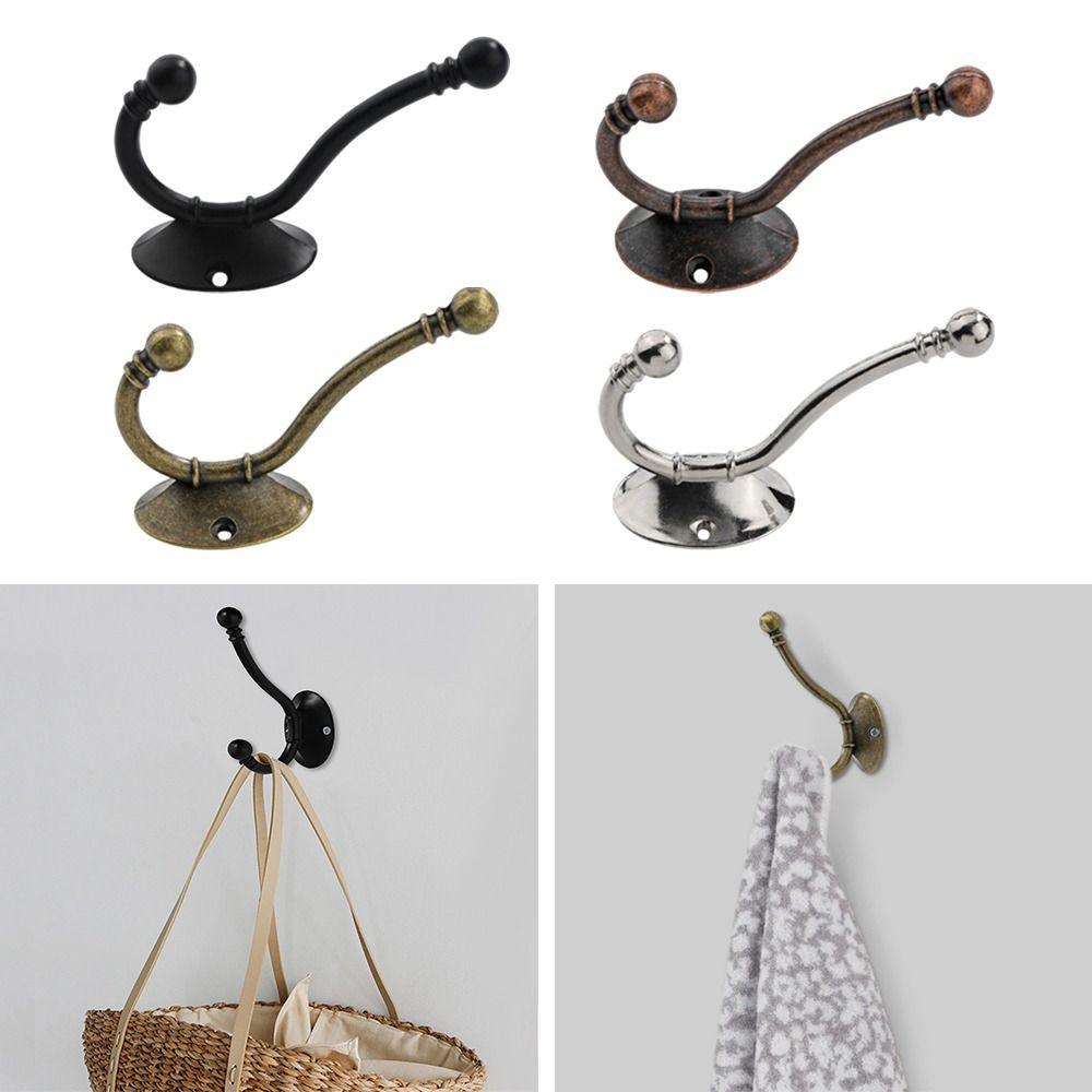 

Zinc Alloy Robe Hooks Vintage Hangers Hardware Racks Bag