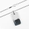TIFFANY&Co. Atlas Bar Necklace Ball Chain Silver925 19.2g Women Used