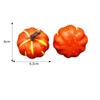 6/12pcs Simulated Pumpkin Decoration 6cm Vegetable Model Yellow / White Halloween Family Party Atmosphere DIY Decorations