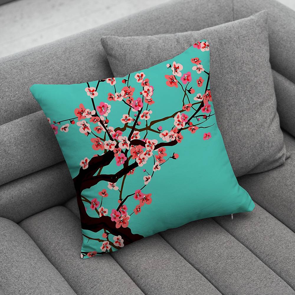 AArizonaES Green Tea Pillow Case Pillowcase Home Sofa Cushions Car Cushions Pillowcover Office Pillowshell Pillow