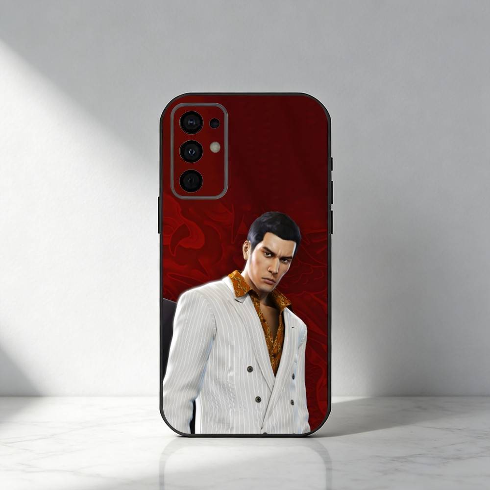 K-Kazuma Kiryu Y-YAKUZA  Phone Case For Samsung S25,S24,S21,S22,S23,S30,Ultra,S20,Plus,Fe,Note,5G Black Cover