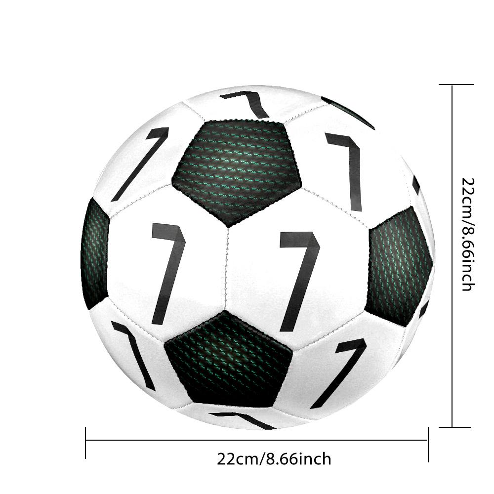 1pc Team Jersey Digital Design  Football Soccer Ball Size 5 Indoor Soccer Ball Fashion Colorful  Backyard Game -Great For Sports Fans Gift