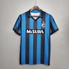 9798 Serie A Inter Mailand Heimfußballtrikot Nr.. 10 Groß Rosa Morano Djokav Retro-Trikot
