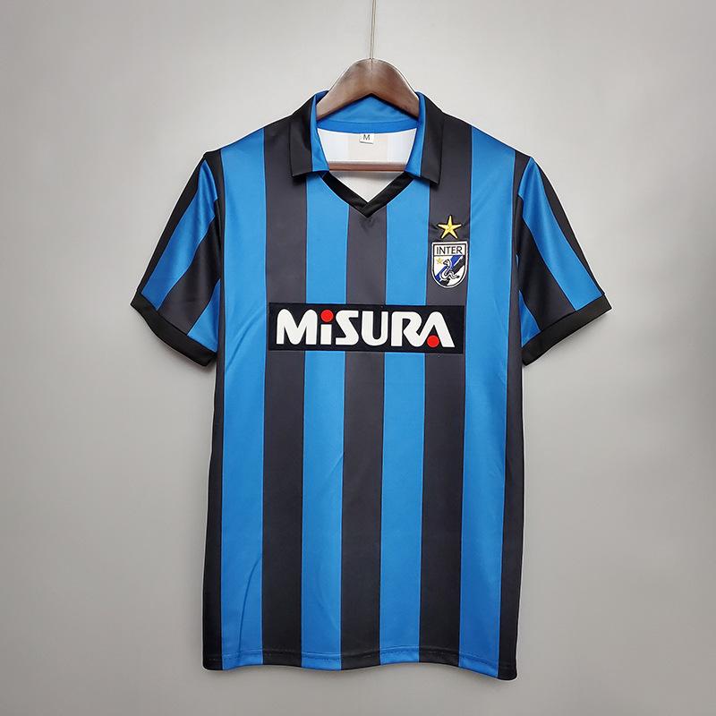 9798 Serie A Inter Mailand Heimfußballtrikot Nr.. 10 Groß Rosa Morano Djokav Retro-Trikot