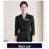 2025 Women's Autumn Black Pantsuit: Elegant Business Professional Workwear