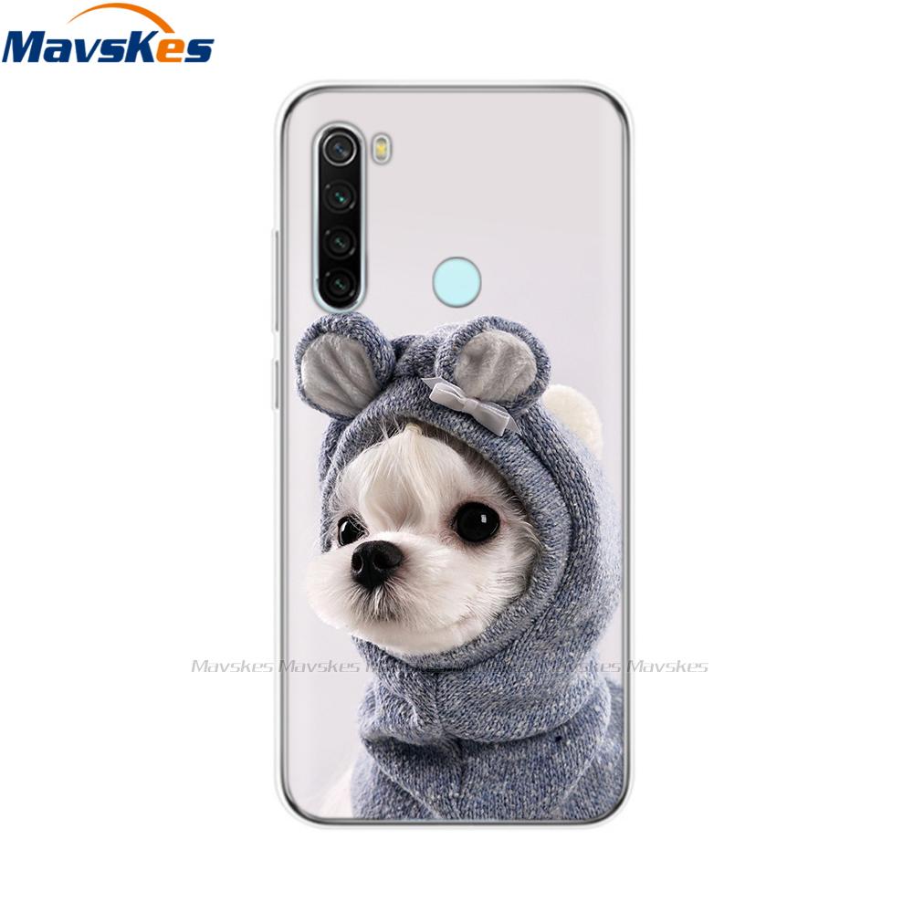 Phone Case for Xiaomi Redmi Note 8T Case 6.3" Silicon Soft TPU Back Cover for Redmi Note 8 8T Note8 Pro Case Protect Shell Coque