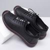 Men's leather shoes trendy soft-soled sports shoes breathable casual shoes a piece
