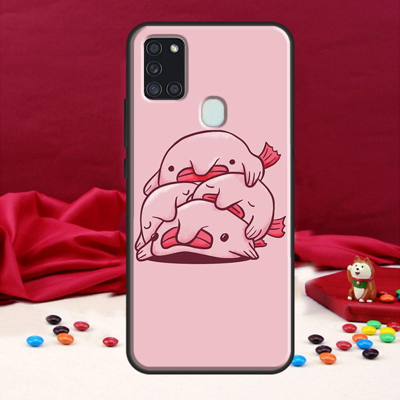 Blobfish Case For Samsung Galaxy A34 A54 A14 A53 A13 A51 A71 A50 A12 A22 A32 A52 A72 Phone Cover