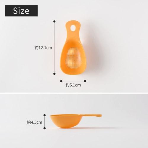 marna Flour Sifting Spoon with Tablespoon Measuring Guide (Also for Sifting Flour and Powdered Sugar) - Red, K630R