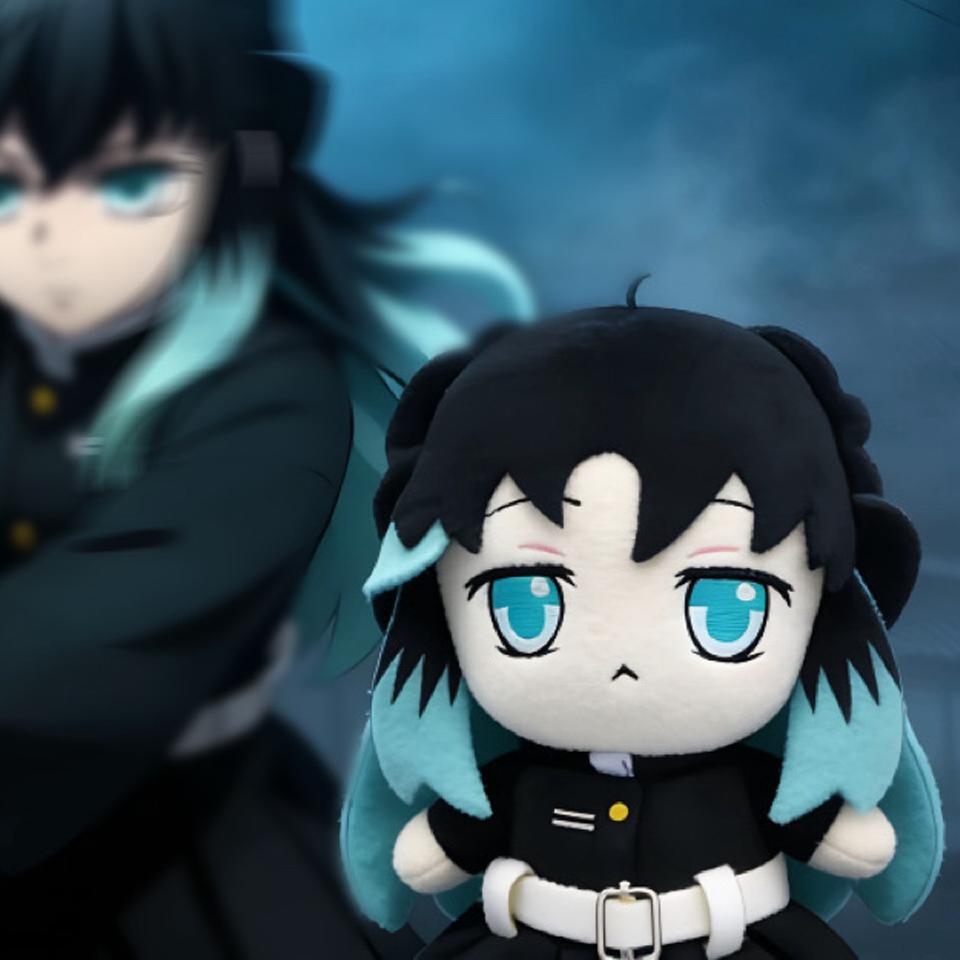 *NEW IN STOCK 26cm Demons Slayer Tokitou Muichiro Plush Toys Cute Soft Stuffed Home Room Decor Dolls For Birthday Christmas Gift