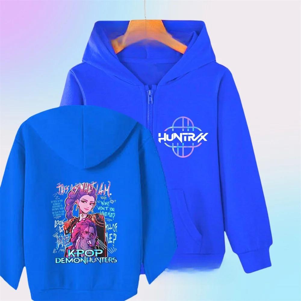 Hoodies Sweatshirts Kinder Unisex Reißverschluss Cartoon Bedruckter Hoodie Mädchen Mode Pullover Langarm Locker Lässig