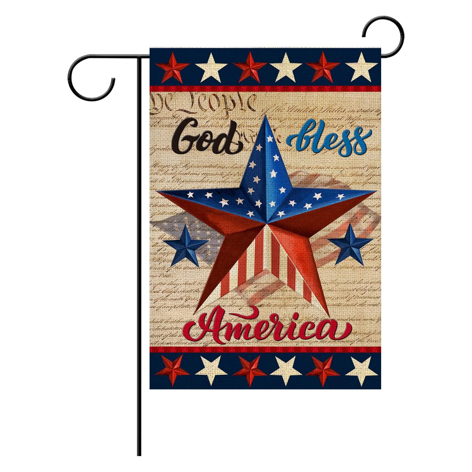 

Садовый флаг 12x18 дюймов двухсторонний для наружного оформления двора One Size