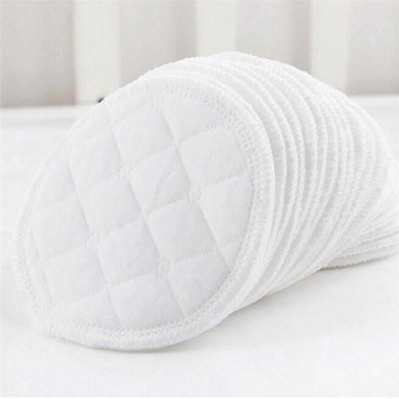 12Pcs  Feeding Washable Reusable Breast Nursing Pad Absorbent Breastfeeding