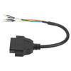 OBD2 Female Connector Cable 16 Pin K CAN Line Diagnostic Jumper Tester Connector Pigtail Cord Cable