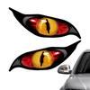 Car Eye Stickers - Eye Car Decal Mirror Sticker,2 Reflective Eye Stickers Scary Simulation