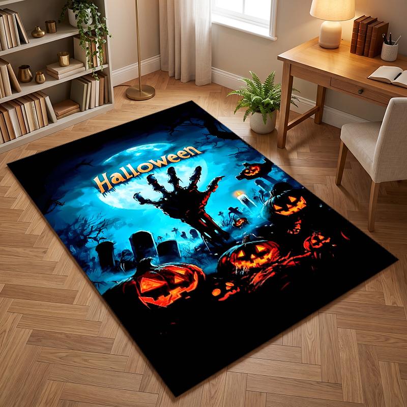 Šťastný Halloween (5) Kancelářské koberce vhodné do obývacích pokojů, ložnic, kanceláří a kuchyní dárek pro moderní domácí dekoraci